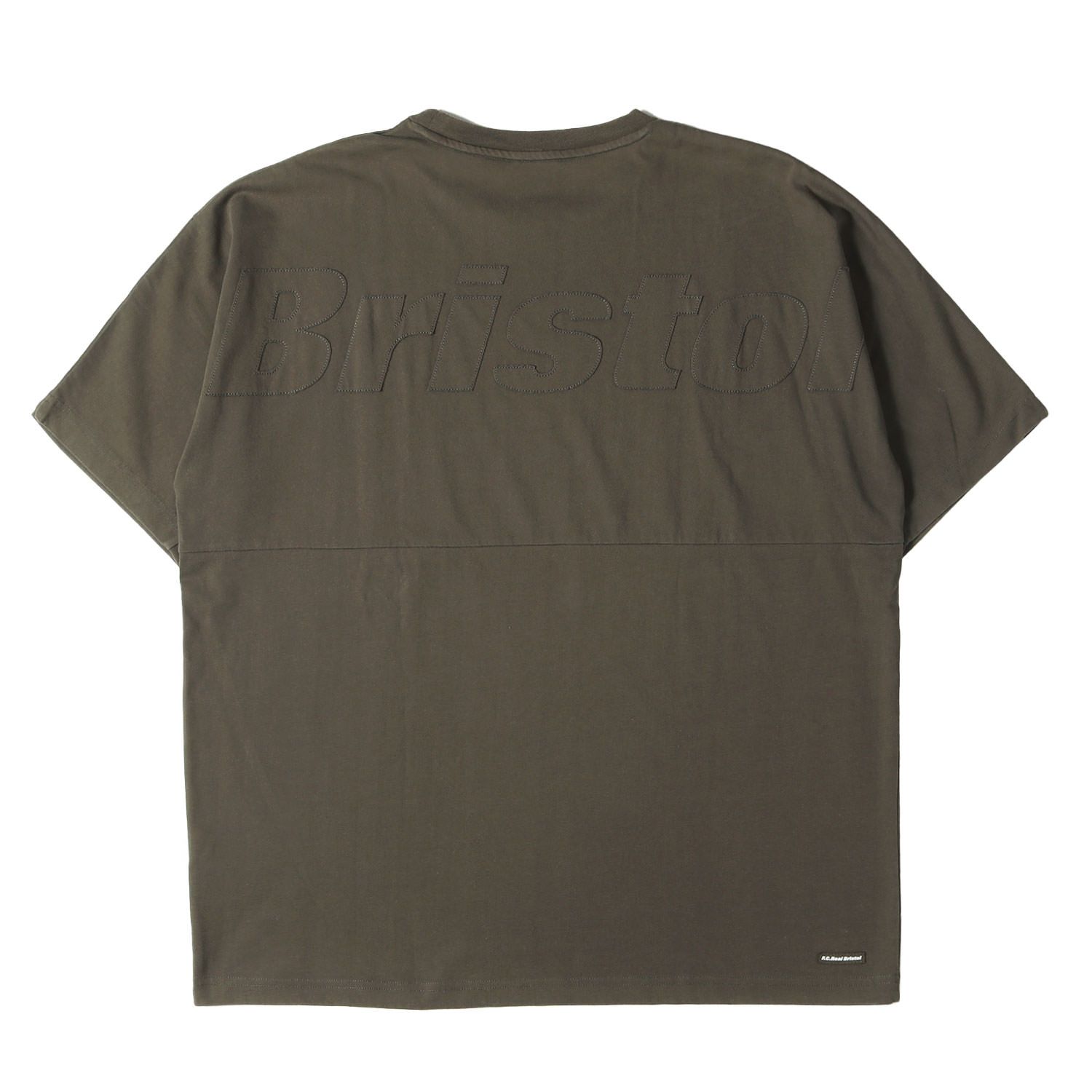 F.C.Real Bristol エフシーレアルブリストル Tシャツ カーキ サイズ:L