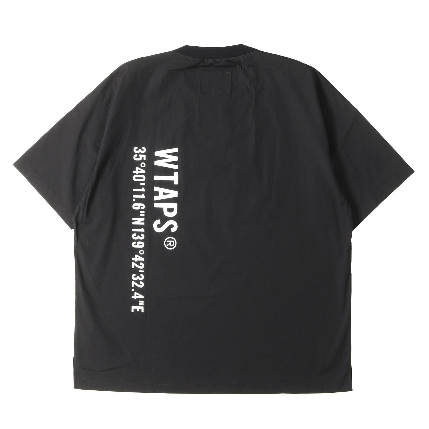 WTAPS ダブルタップス Tシャツ ブラック 黒 サイズ:S | 22SS 