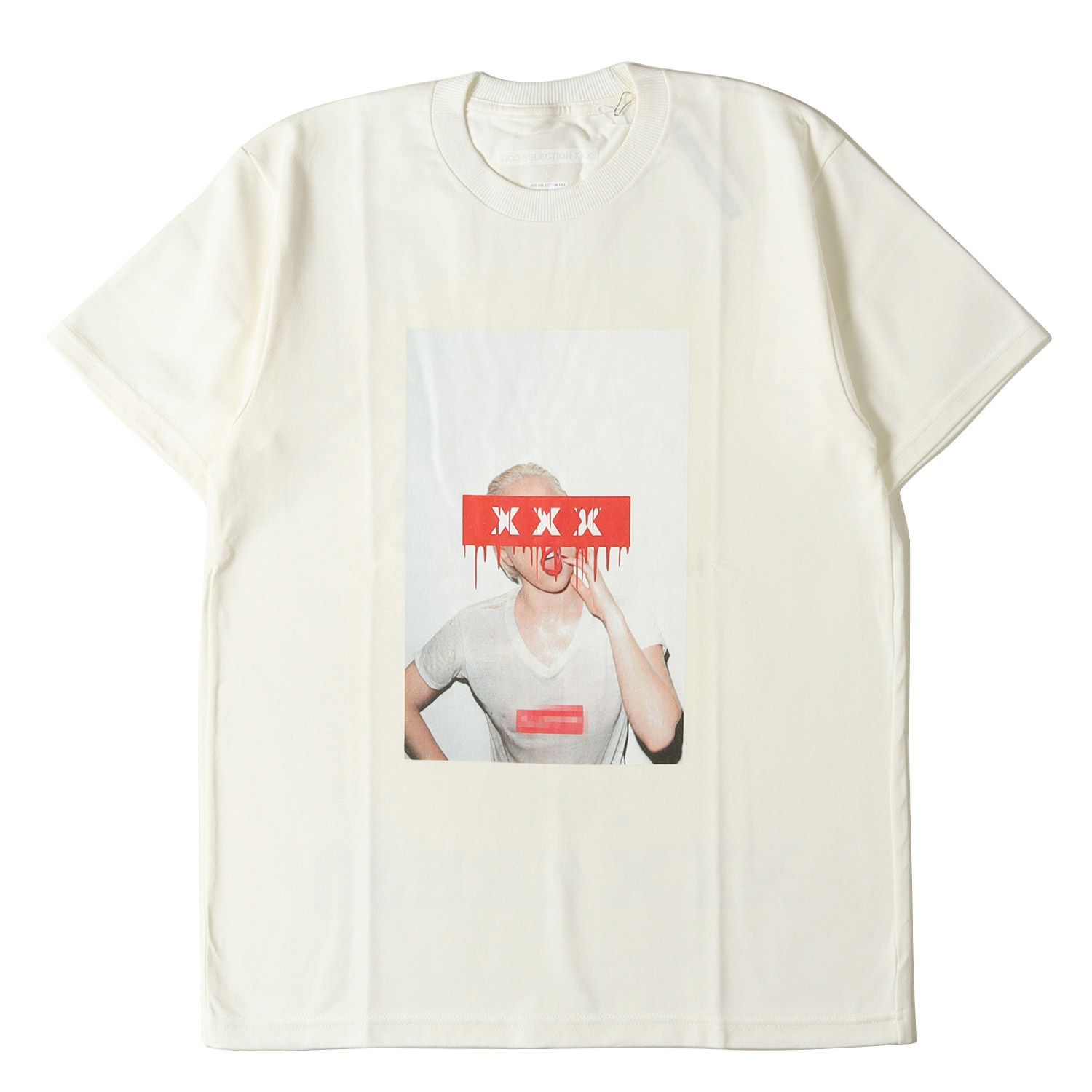 GOD SELECTION XXX 20ss LADY GAGA TEETシャツ GOD SELECTION XXX 