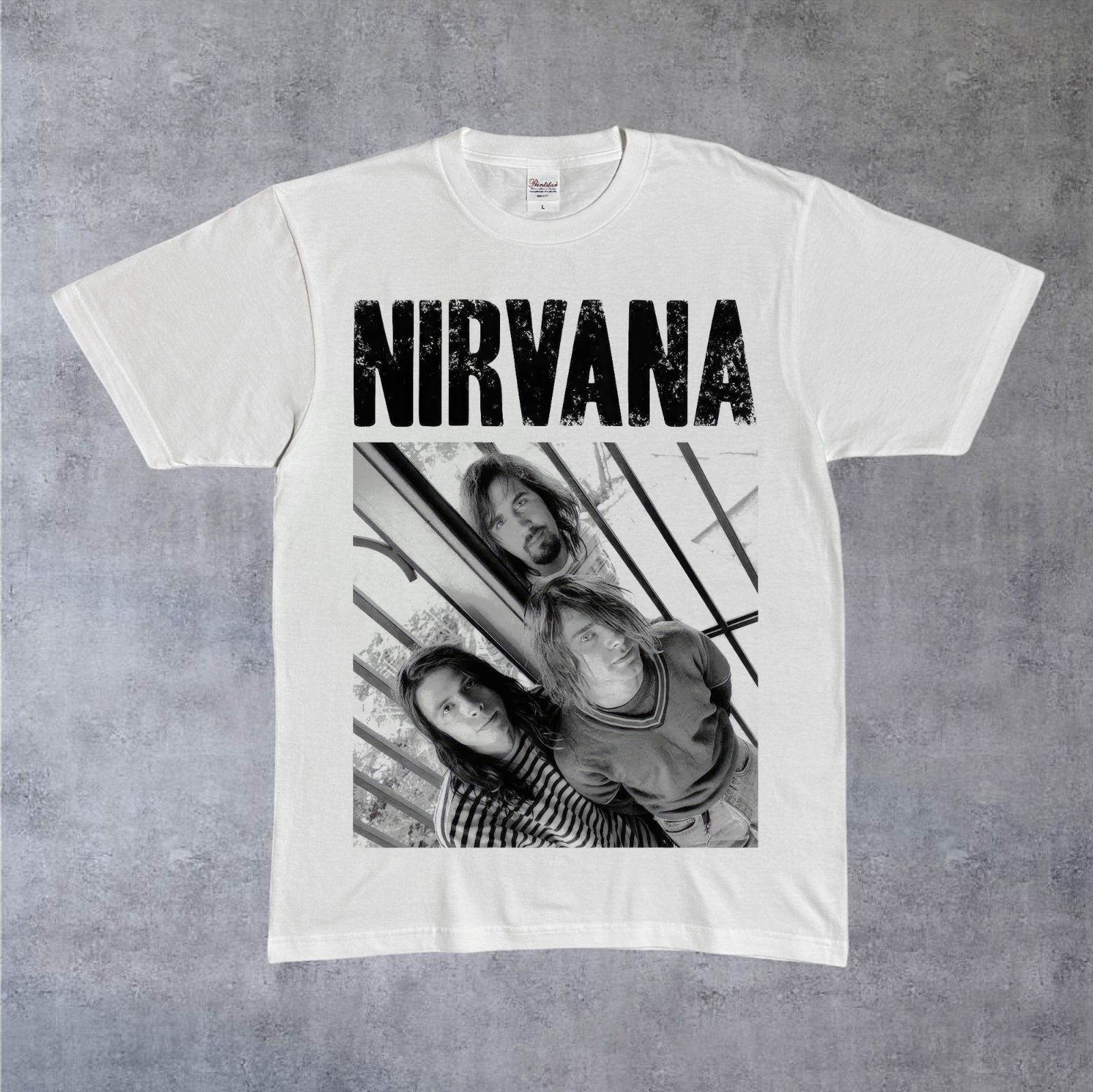 NIRVANA ニルヴァーナ Kurt Cobain カートコバーン 半袖 Tシャツ バンT