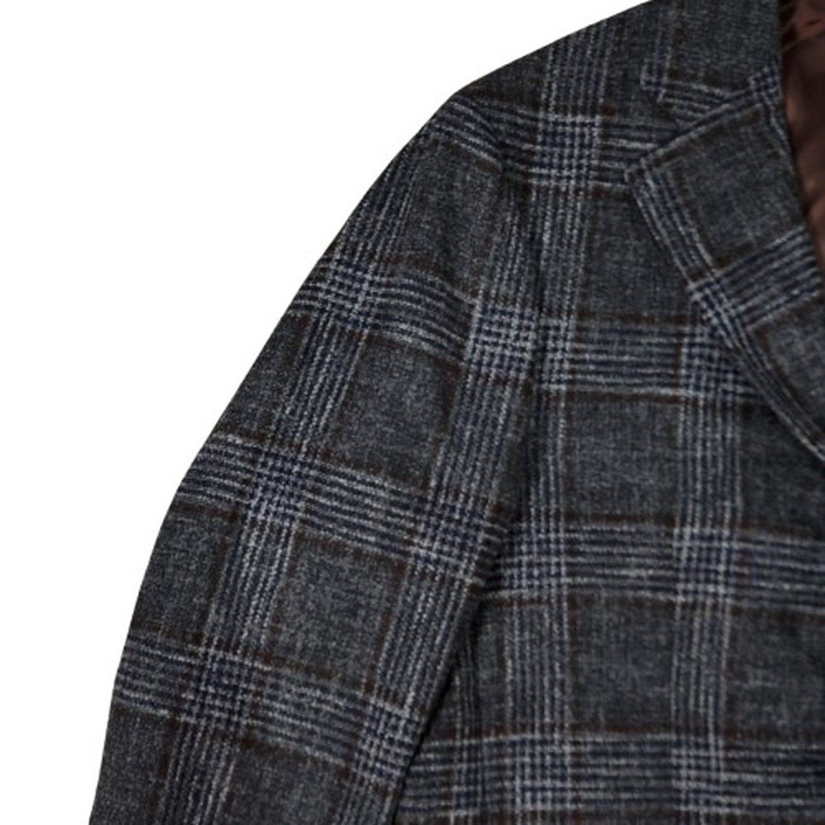 BARBA NAPOLI バルバナポリ チェック柄 WOOL JACKET ウールジャケット 