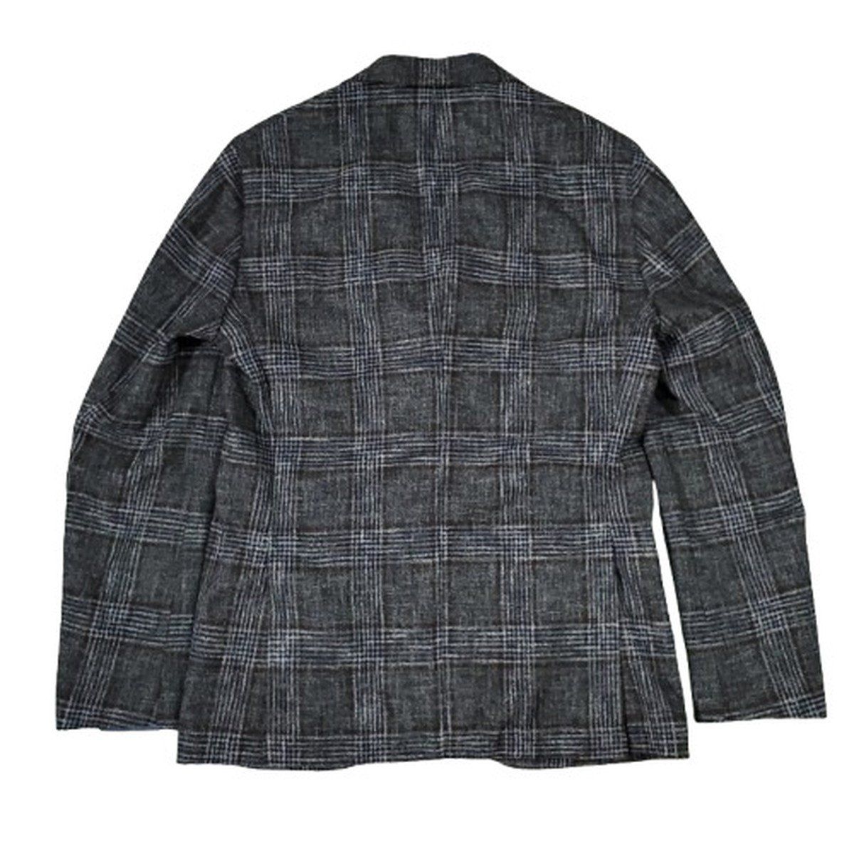 BARBA NAPOLI バルバナポリ チェック柄 WOOL JACKET ウールジャケット 