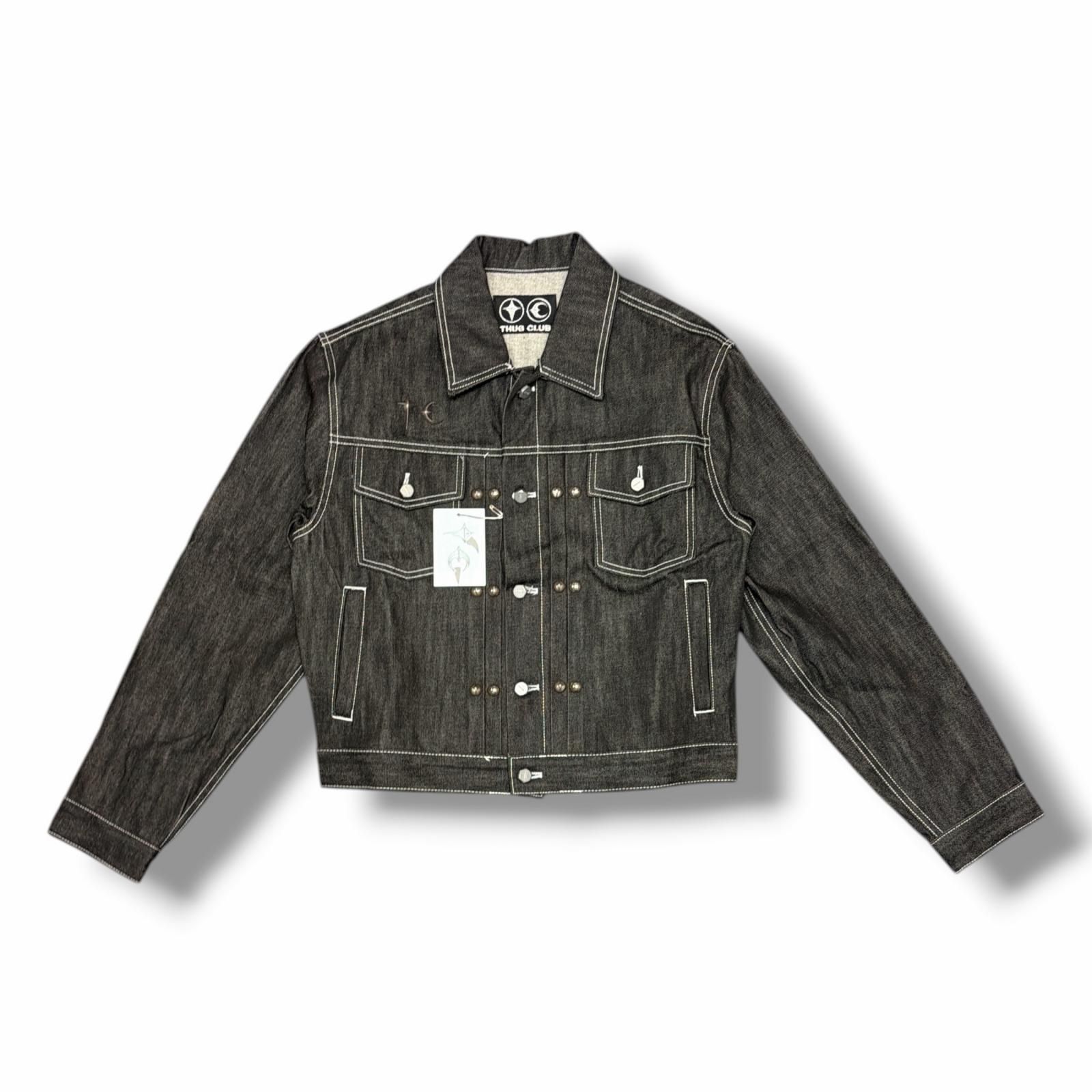 未使用 THUG CLUB 25SS LAND WARFARE DENIM JACKET ランドウォーフェア 