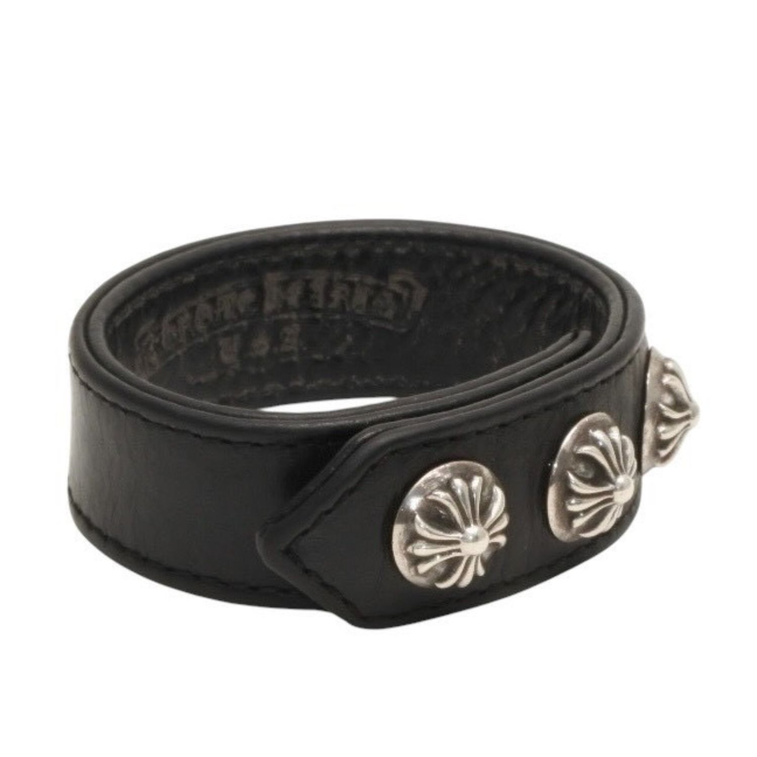 CHROME HEARTS クロムハーツ 3BTN 2SNP 3ボタン 2スナップ レザー