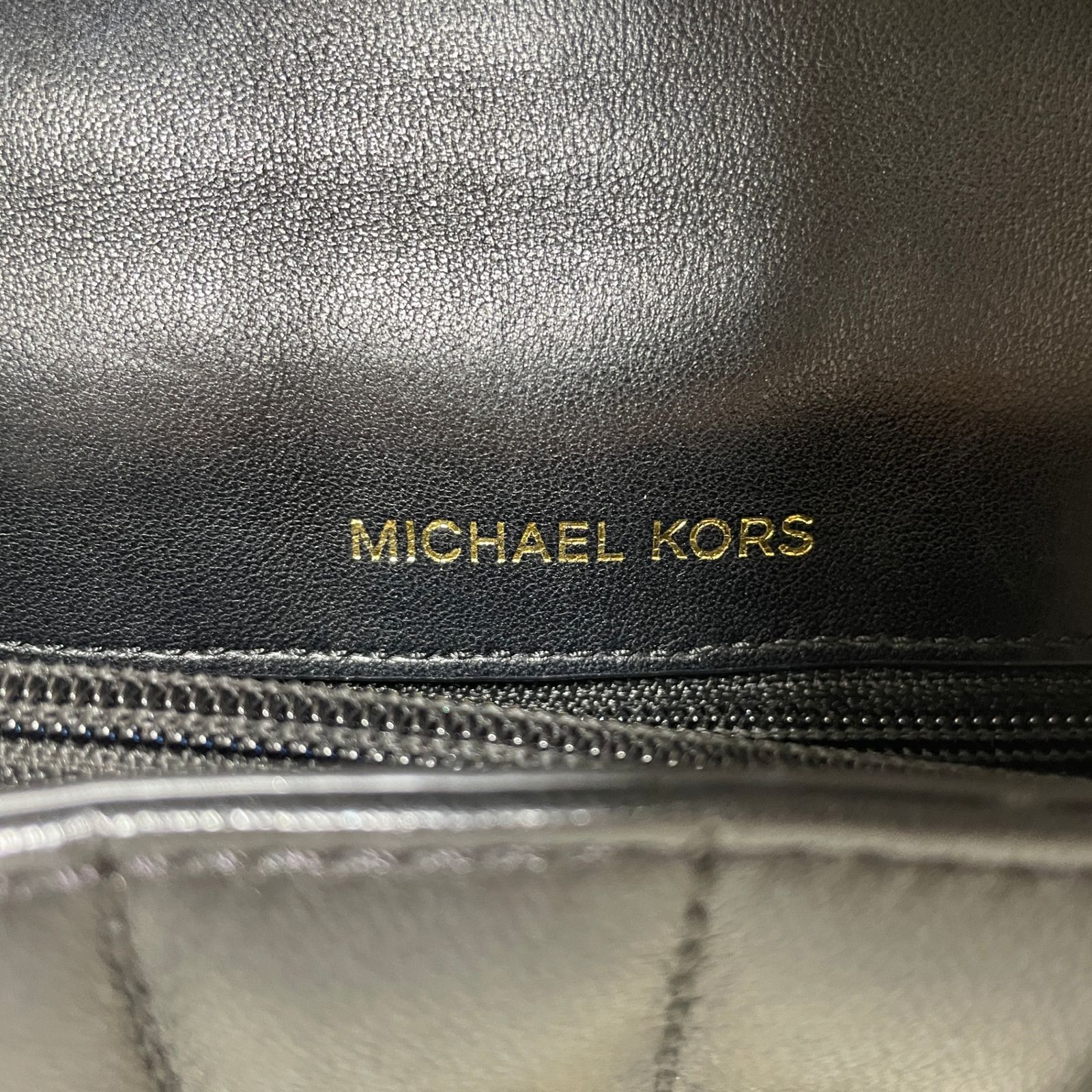 2604-54｜美品｜マイケルコース ショルダーバッグ ブラック チェーン MICHAEL KORS - 2604-54｜美品｜マイケルコース ショルダーバッグ