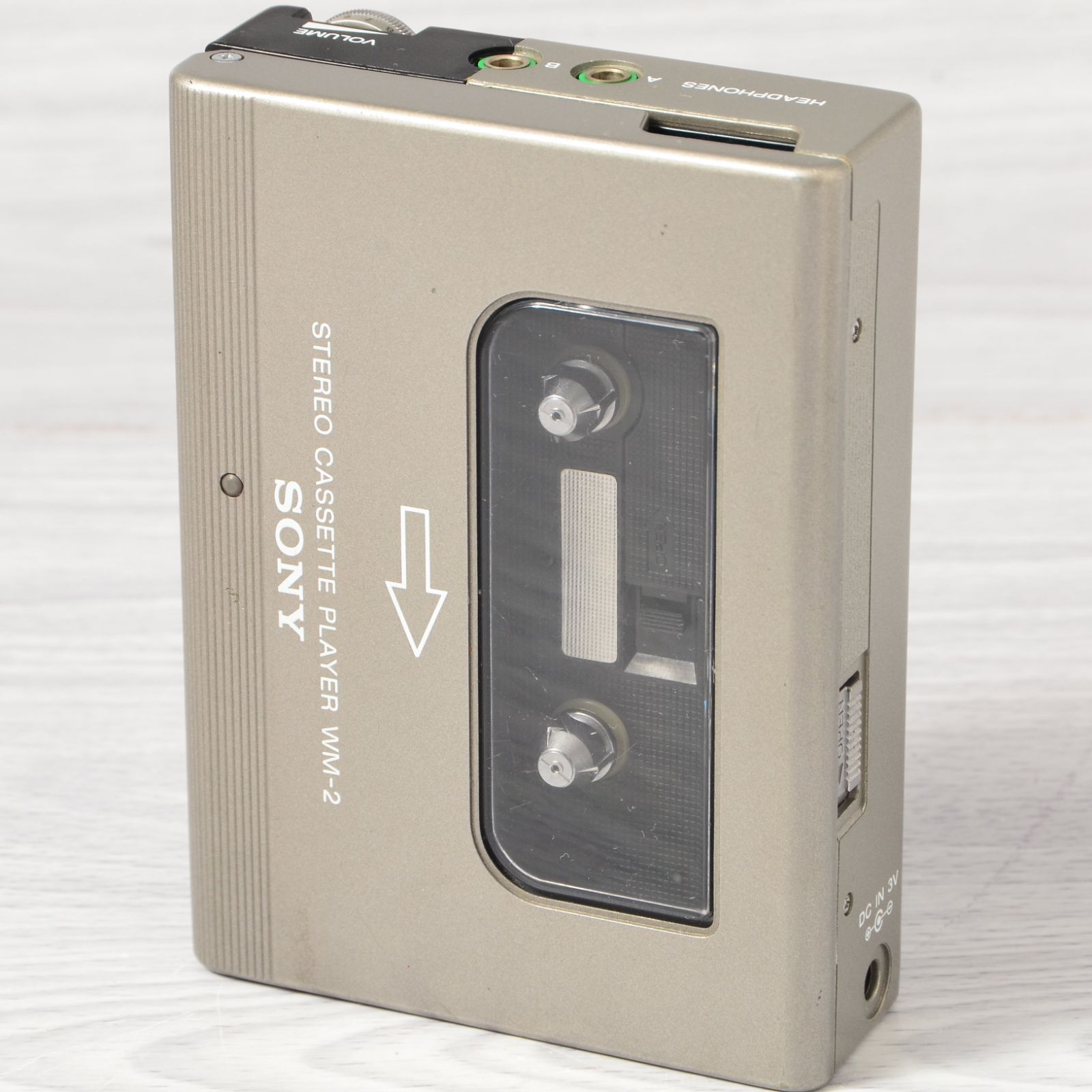 SONY WALKMAN WM-2 カセットウォークマン シルバー 整備済 TY430