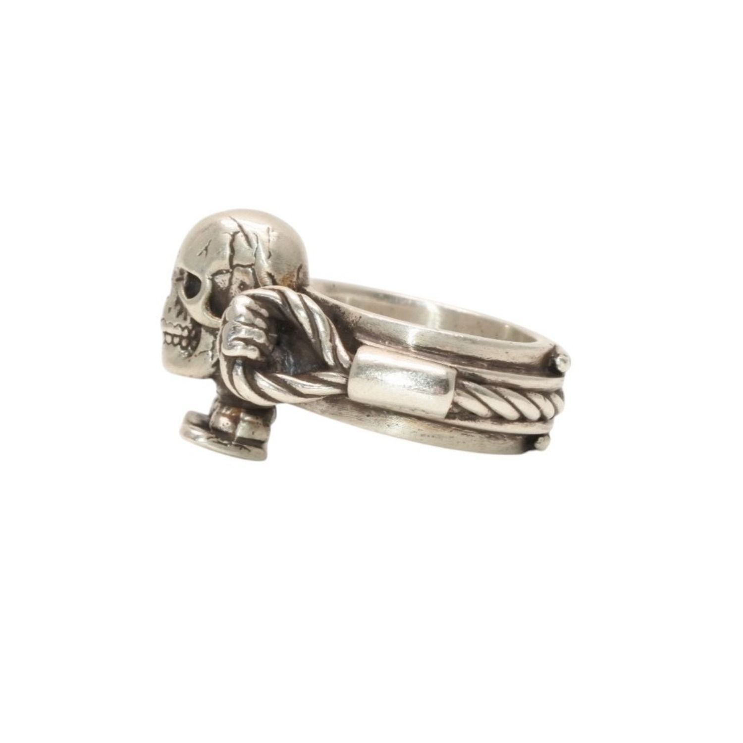 クロムハーツ フォティ ハリスティーター ケーブルリング CHROME HEARTS クロムハーツ FT HRRSTTR CABLE SML フォティ ハリス