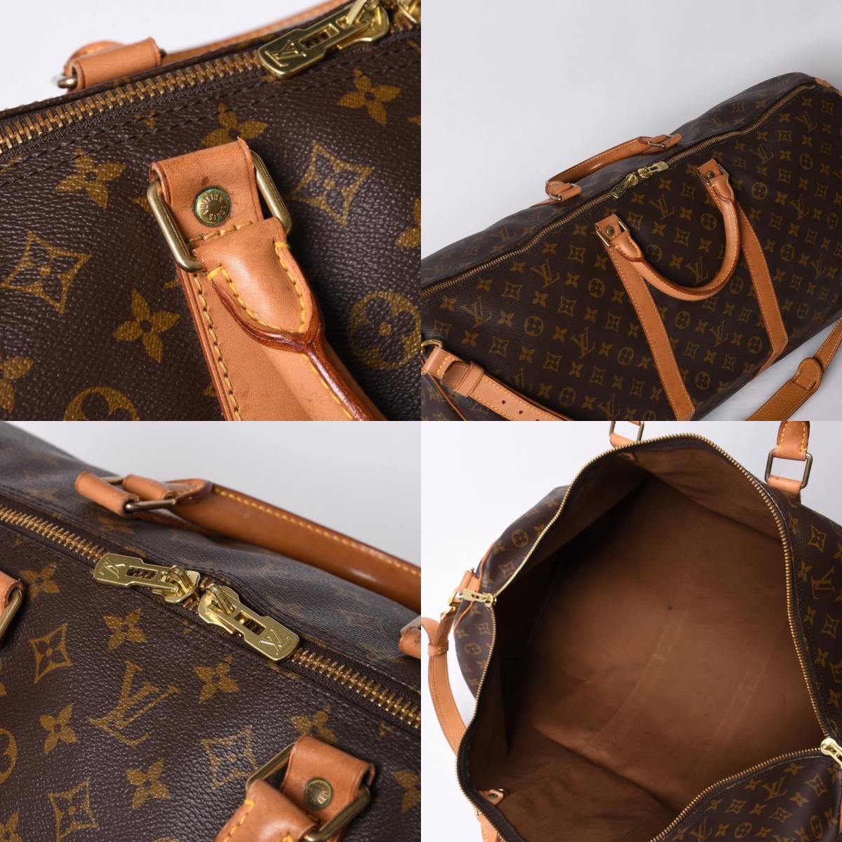LOUIS VUITTON ルイヴィトン キーポルバンドリエール60 ボストンバッグ 