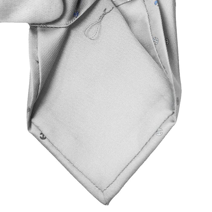 SALE【新品同様】HERMES エルメス ネクタイ メンズ CRAVATE TWILL TIE シルクツイル H トノータイ シグネチャー ロゴ デザイン フォーマル 小物 箱付属 グレー ブルー 灰色 青 総柄 フランス製 SALE【新品同様】HERMES エルメス ネクタイ メンズ CRAVATE TWILL TIE