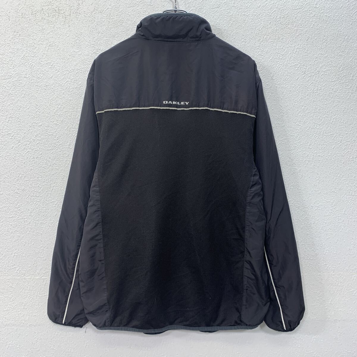 OAKLEY ジャケット XL ブラック オークリー ジップアップ モックネック