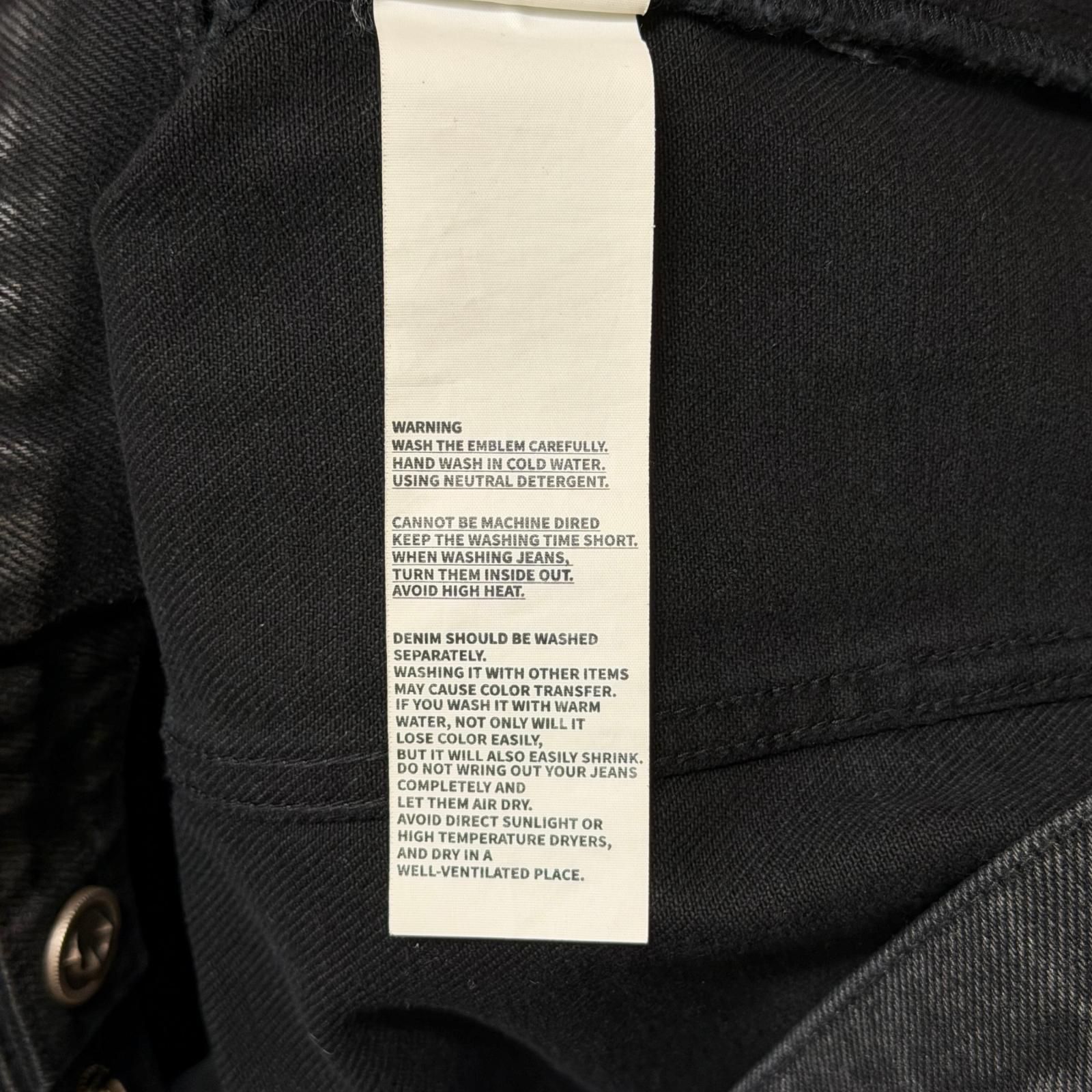 未使用 THUG CLUB 25SS Leave A Trace Denim Jacket デニムジャケット 