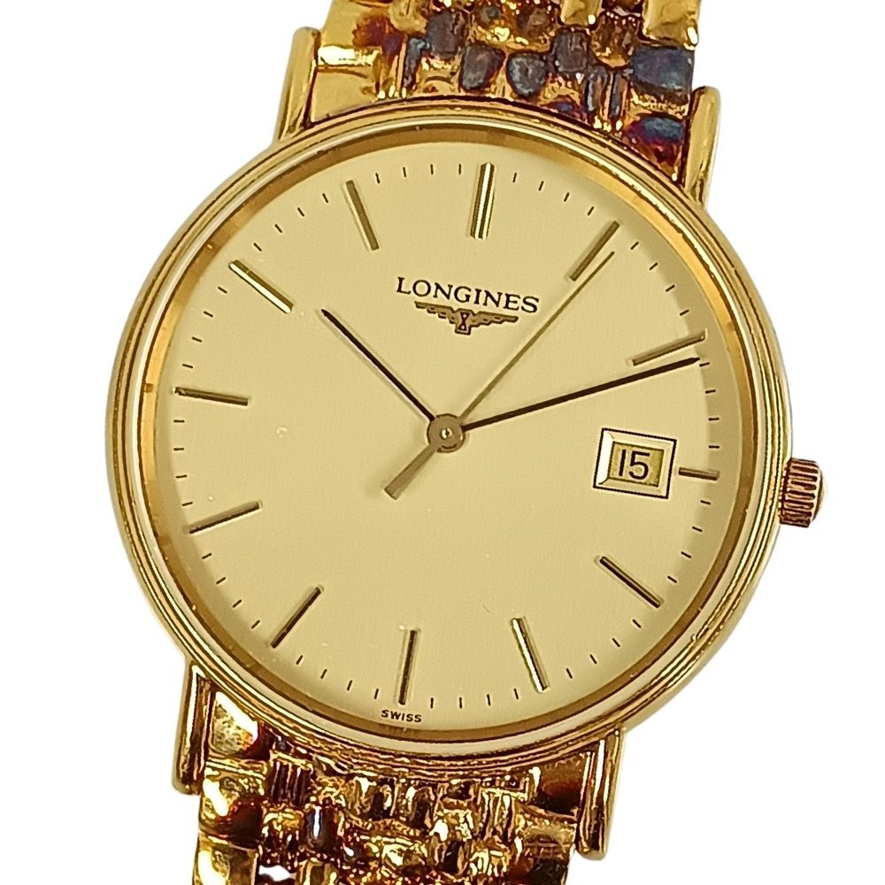 1円スタート】【アンティーク】 LONGINES ロンジン L4.636.2 GP×革