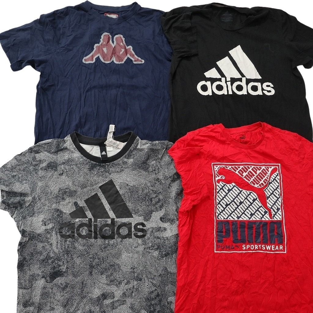 古着卸 まとめ売り スポーツブランドMIX Tシャツ 14枚セット ( メンズ