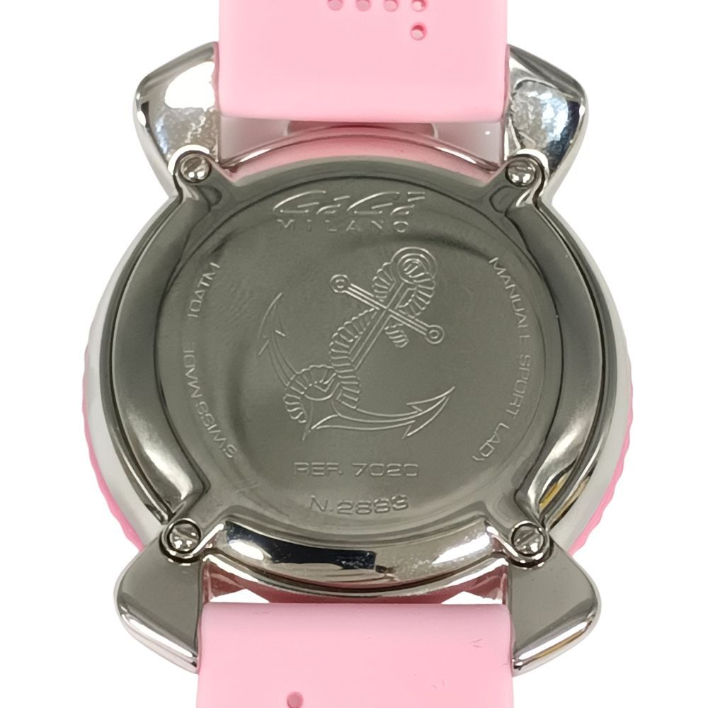 GAGA MILANO ガガ・ミラノ 7020.04 レディ スポーツ シェル文字盤 クォーツ レディース 腕時計 正規品 / C1091 GaGa MILANO - GAGA MILANO ガガ・ミラノ 7020.04 レディ スポーツ