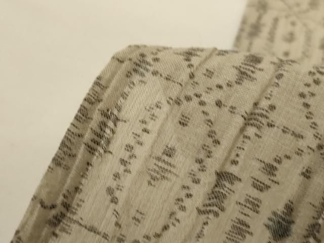 平和屋着物＊夏物 小千谷ちぢみ 幾何学文様 麻 逸品 AABH6441jd - メルカリ