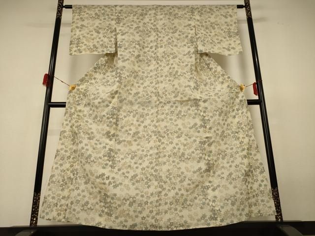 平和屋着物＊夏物　小千谷ちぢみ　葉づくし　麻　逸品　AABH6445jd 平和屋着物＊夏物 小千谷ちぢみ 葉づくし 麻 逸品 AABH6445jd - メルカリ