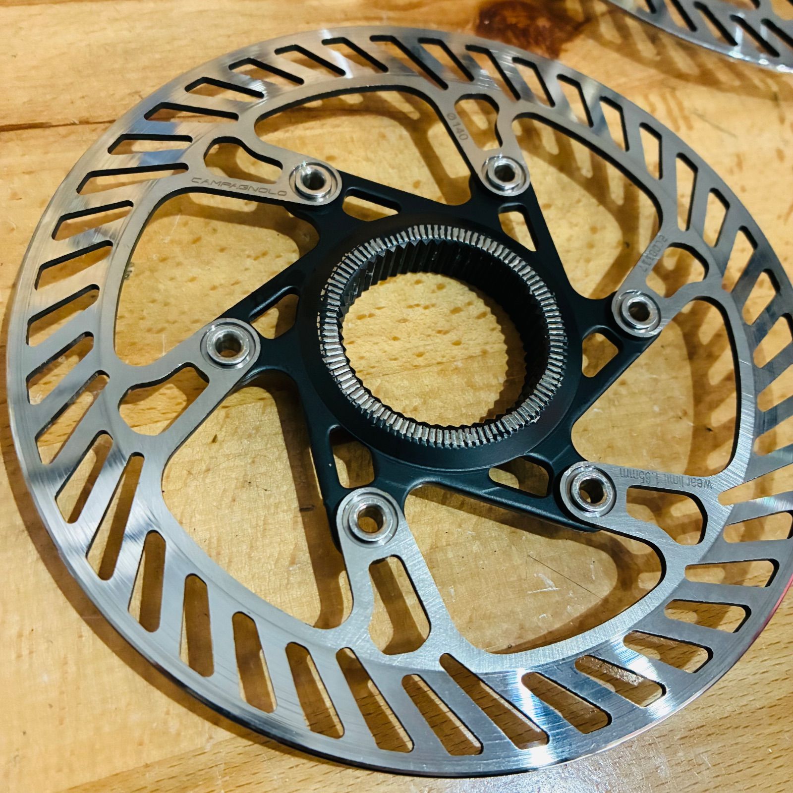 良品】 Campagnolo AFS ディスク ブレーキ ローター 160mm 140mm 2枚 