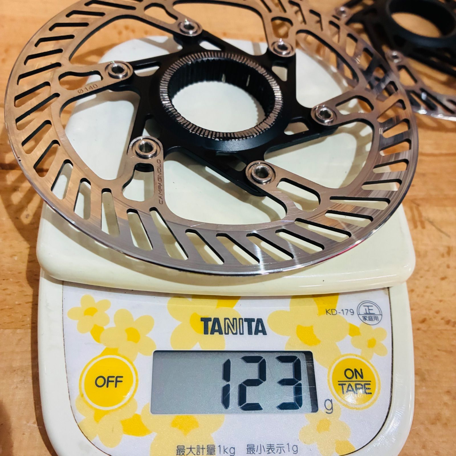 良品】 Campagnolo AFS ディスク ブレーキ ローター 160mm 140mm 2枚 