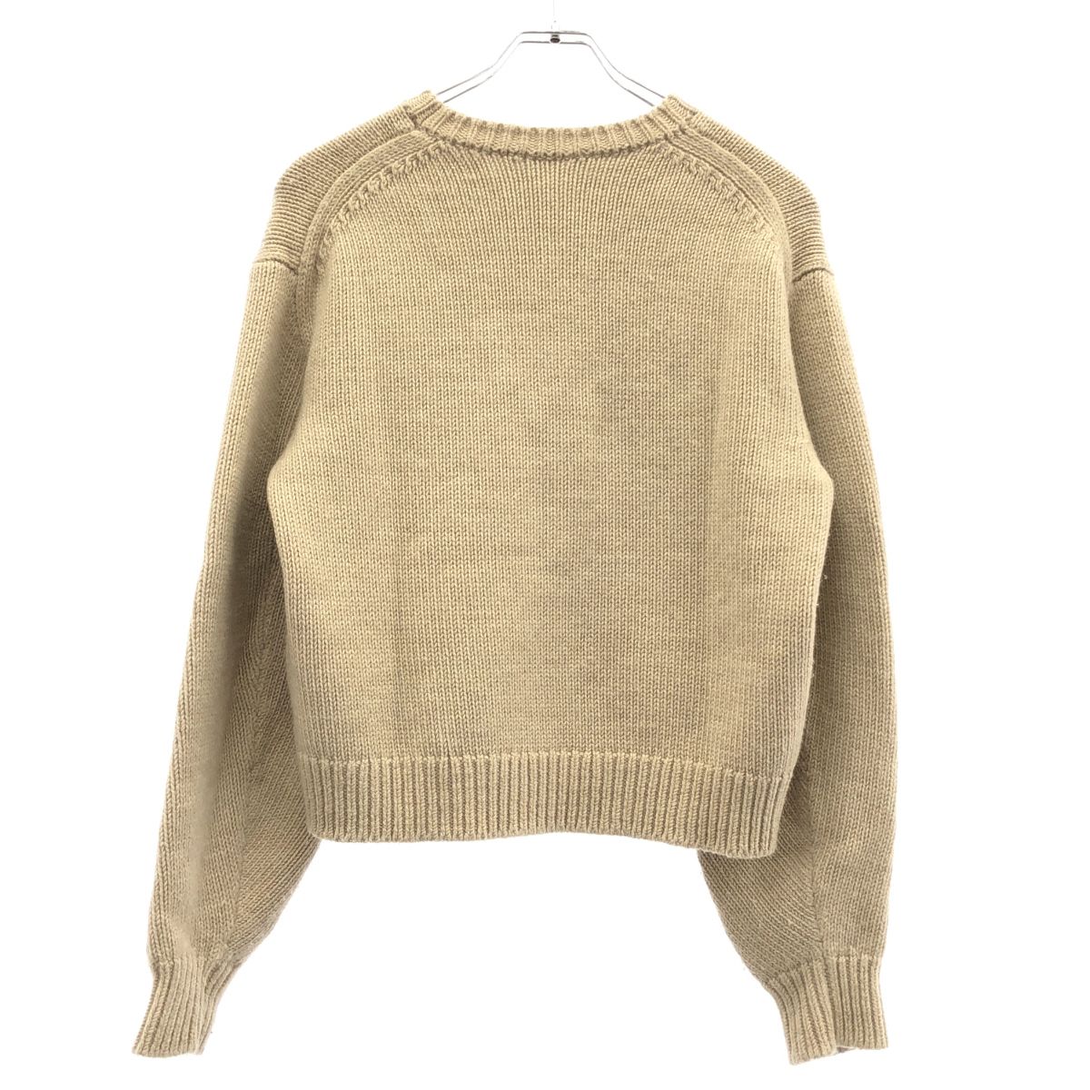 AURALEE オーラリー 24AW WOOL SOFT CORD KNIT P/O ウールニット 