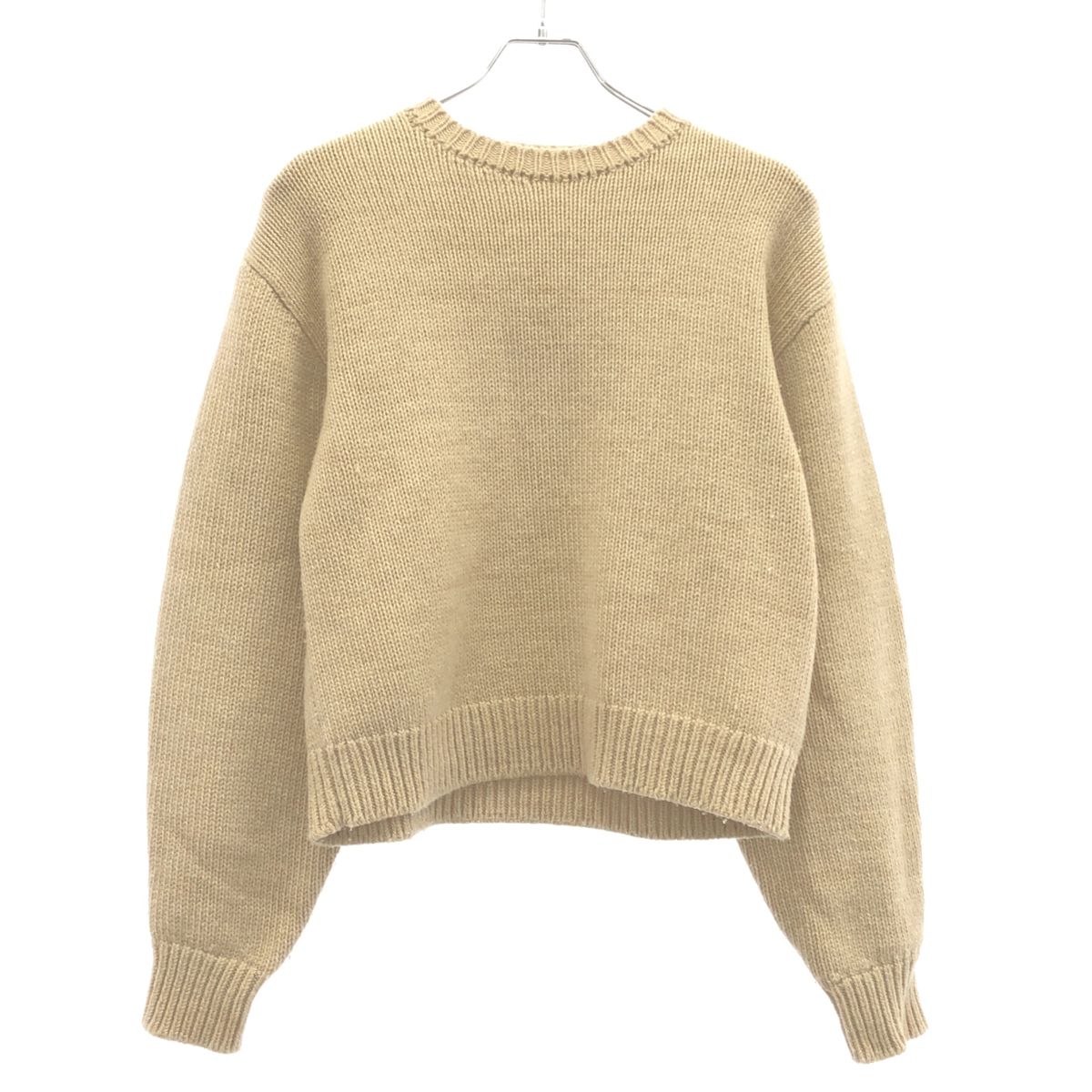 AURALEE オーラリー 24AW WOOL SOFT CORD KNIT P/O ウールニット 