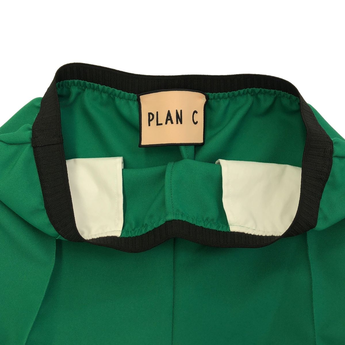 Plan c グリーンパンツ PLAN C プラン シー 20SS イージーワイドトラウザーパンツ