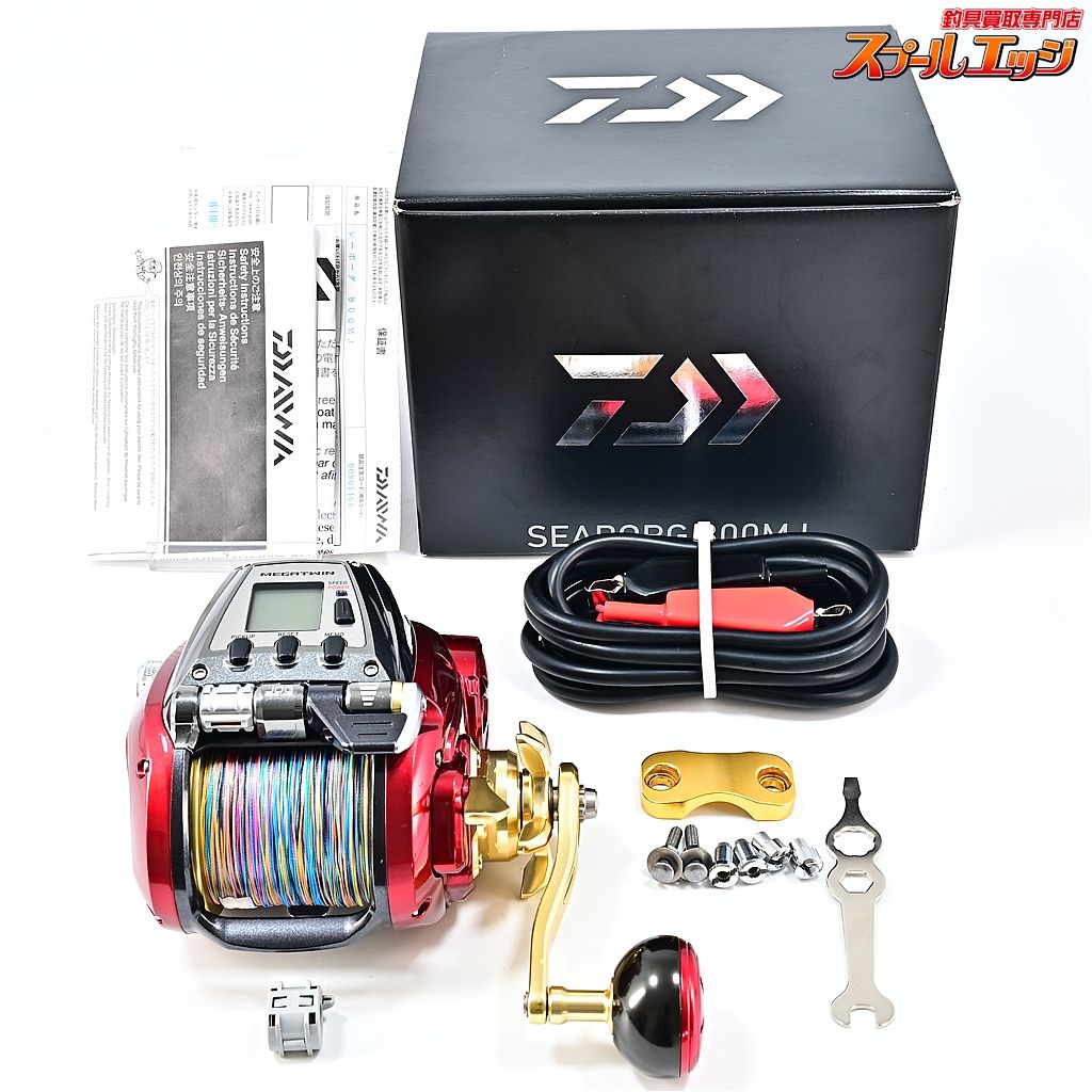 ★☆【ダイワ】 17シーボーグ 800MJ 使用距離20.9km 使用105時間 DAIWA SEABORG★☆m44725 【ダイワ】 17シーボーグ 800MJ 使用距離20.9km 使用105時間 DAIWA