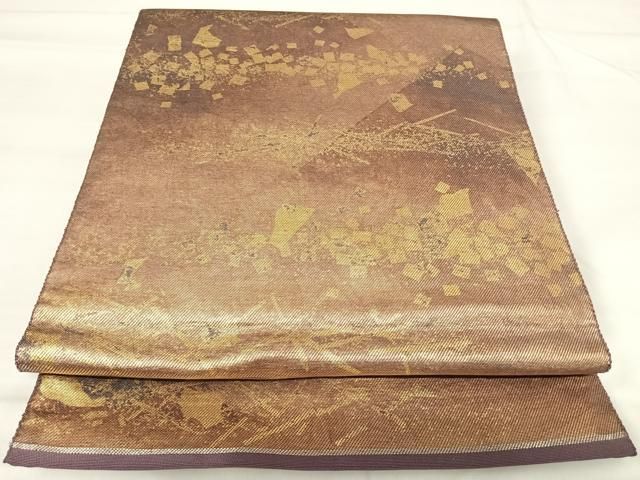 帯  和装  金糸 平和屋着物◎太鼓柄袋帯 燿變天目 金糸 正絹 逸品 AABI0899yx - メルカリ