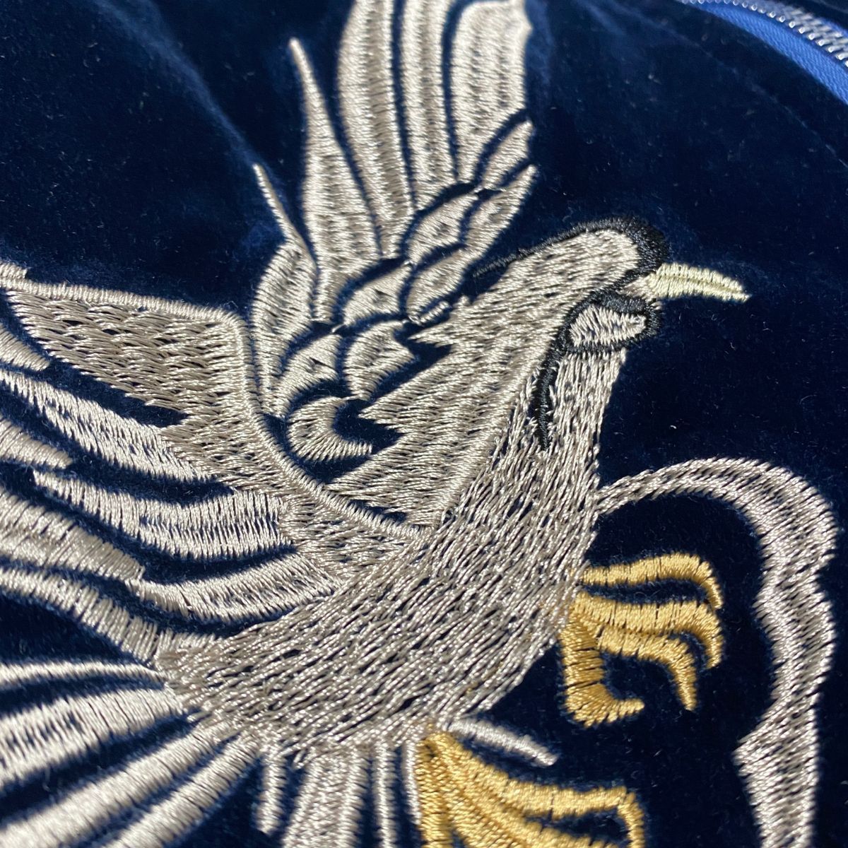 別珍 「Yokosuka刺繍入り」 横須賀発祥 SUKAJAN スカジャン 鷹 龍 HAWK