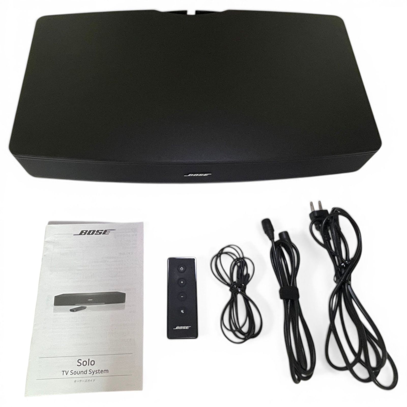 Bose Solo TV Sound System ブラック　2013年 Bose® Solo TV sound system at Crutchfield Canada