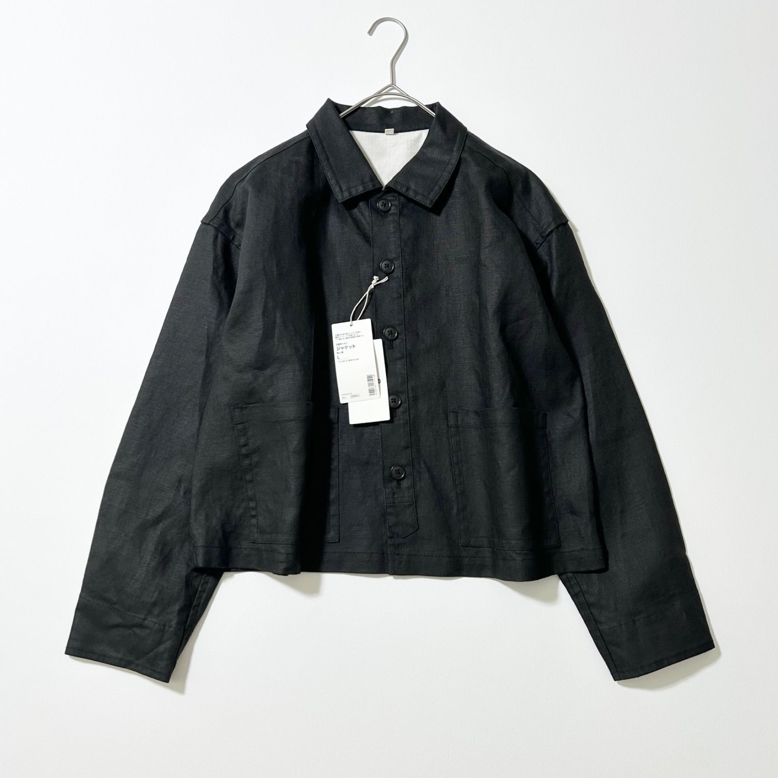 Monitaly 黒 リネンジャケット L テクニカルリネン ジャケット｜MONCLER(モンクレール)｜Ron Herman
