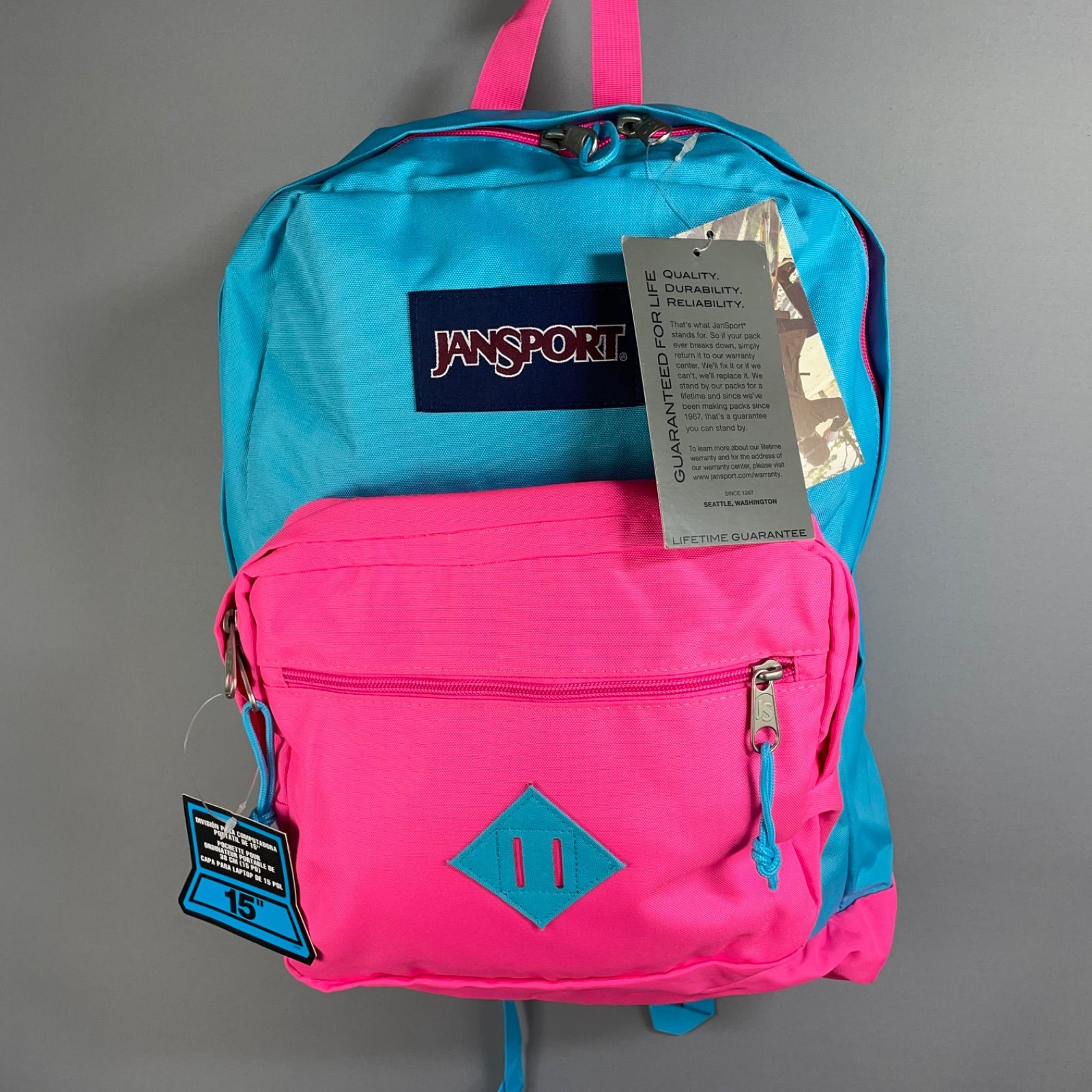 新品タグ付/31L】JANSPORT バイカラー PCリュック シティスカウト 