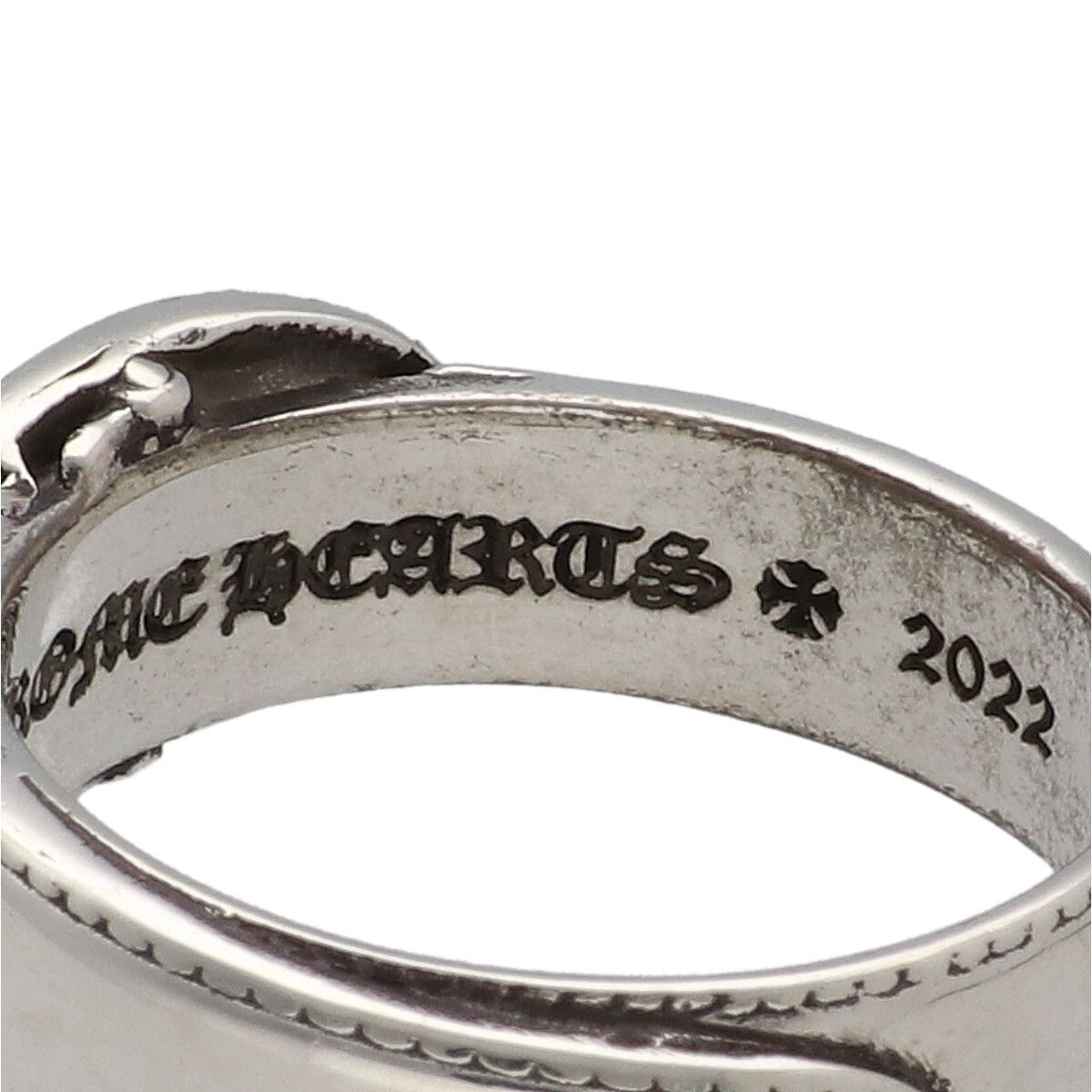 中古】 CHROME HEARTS クロムハーツ バックル オーバルクロス ベルト 