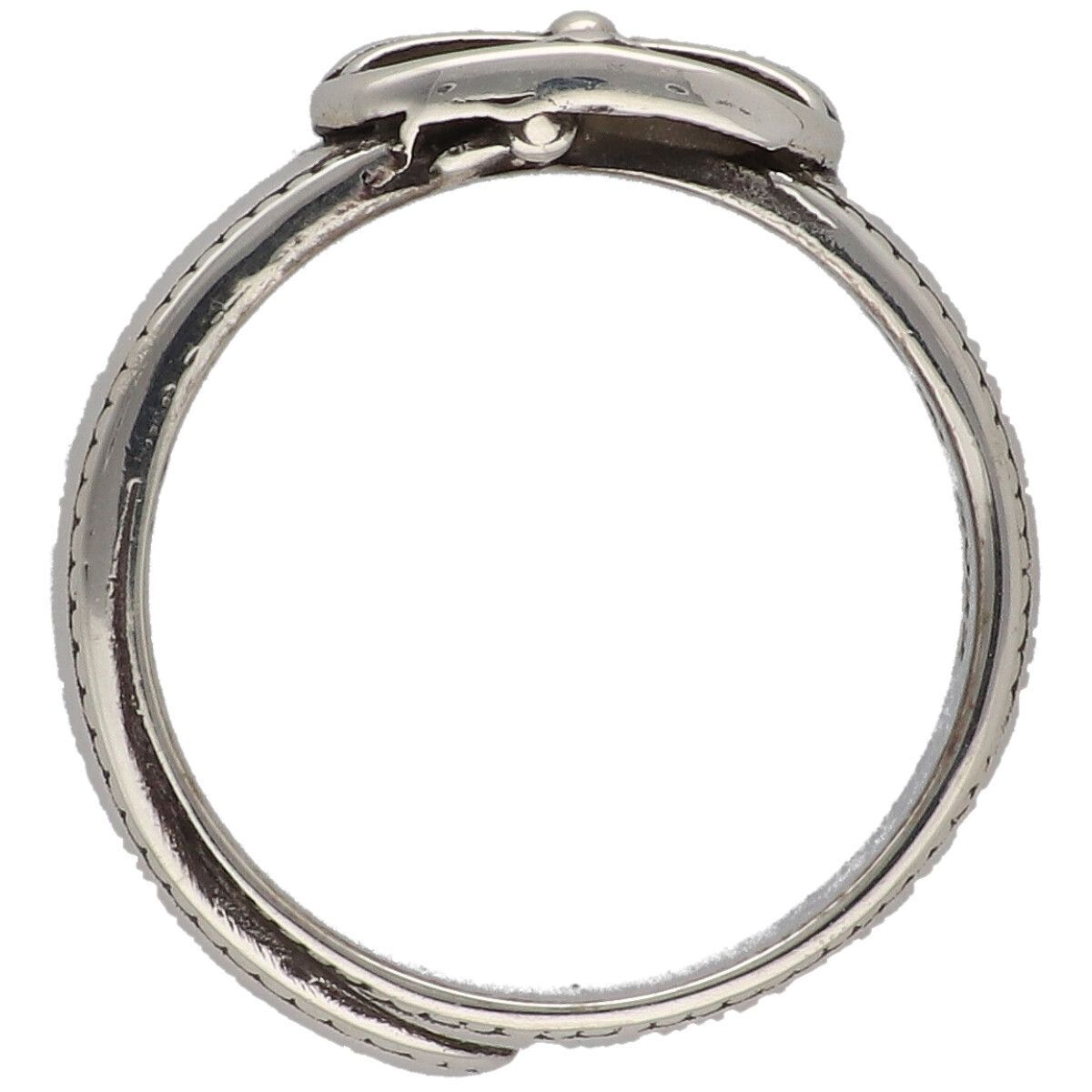 中古】 CHROME HEARTS クロムハーツ バックル オーバルクロス ベルト 