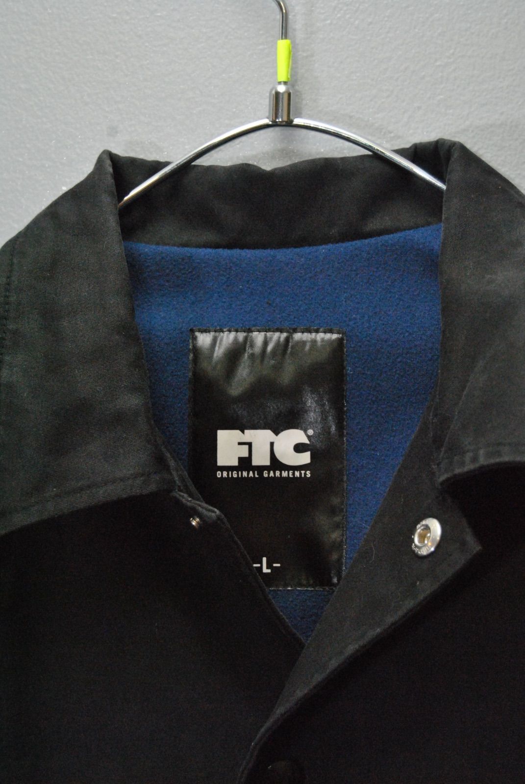 FTC COACH JACKET エフティーシー コーチジャケット ブラック L - メルカリ