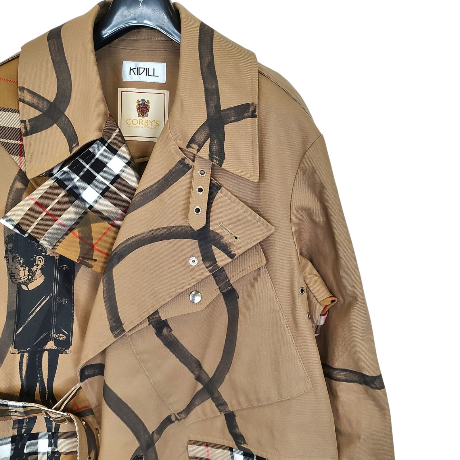 ルート　キディル KIDILL × corby’s トレンチコート KIDILL キディル ×CORBY'S Trench Coat トレンチ コート KL612 42