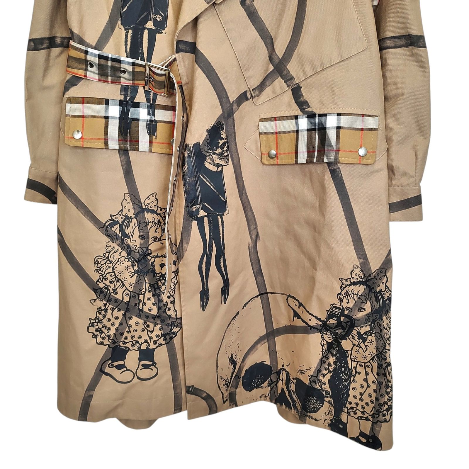 KIDILL キディル ×CORBY'S Trench Coat トレンチ コート KL612 42