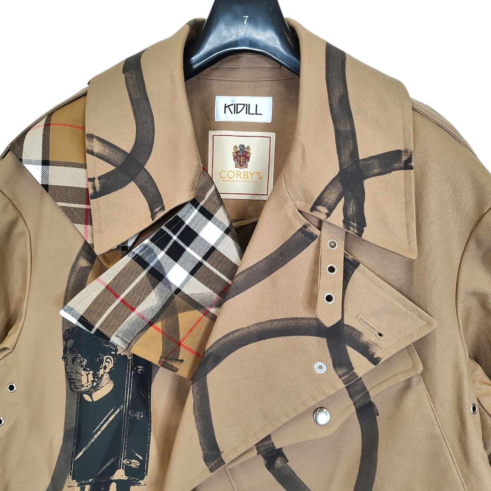 ルート　キディル KIDILL × corby’s トレンチコート KIDILL キディル ×CORBY'S Trench Coat トレンチ コート KL612 42