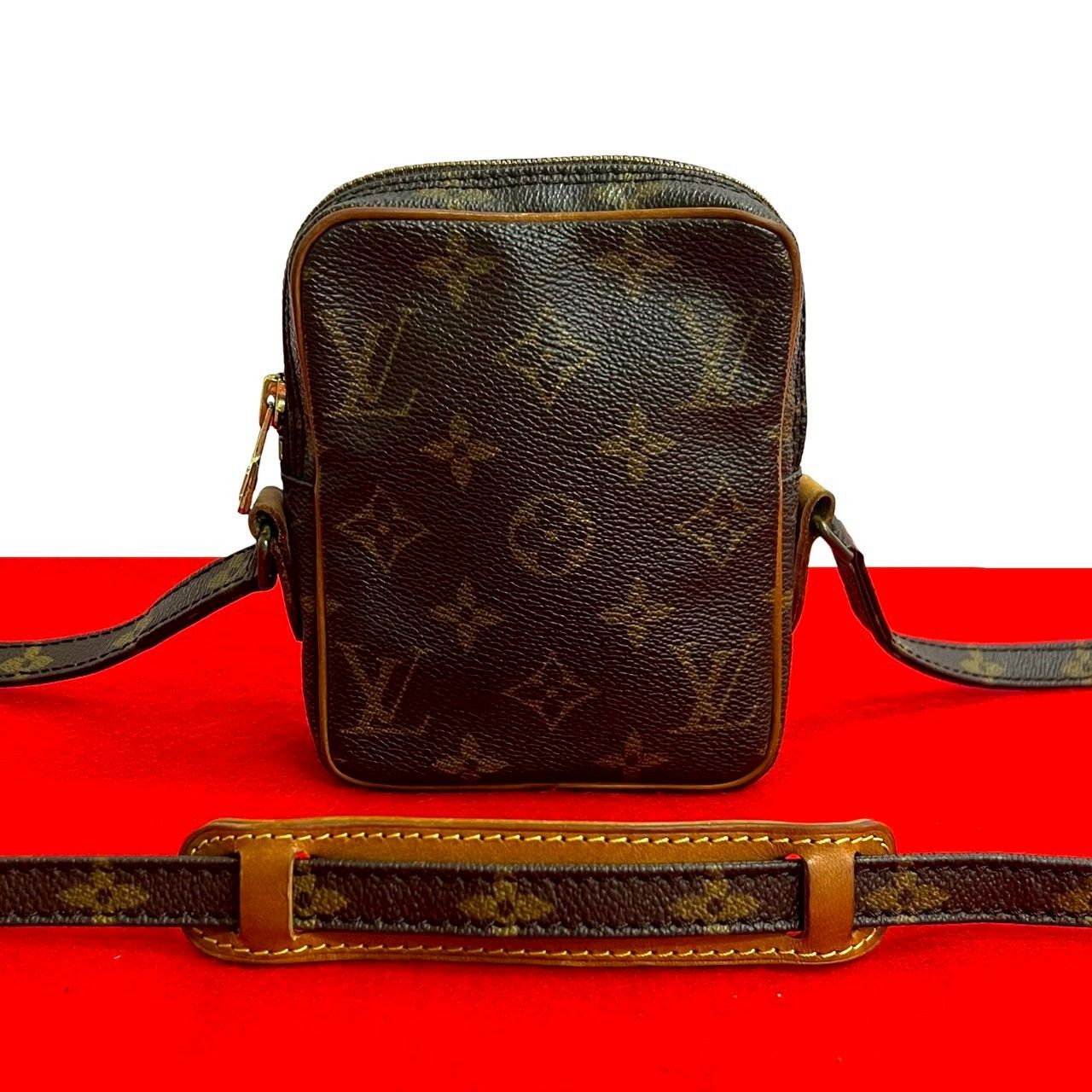 極 美品 LOUIS VUITTON ルイヴィトン ヴィンテージ ミニ ダヌーブ
