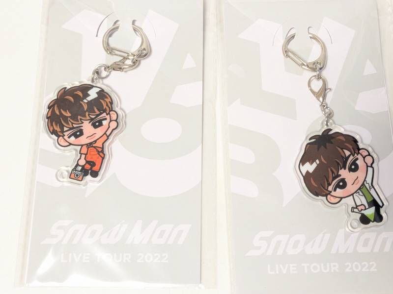 Man すのチル アクリルキーホルダー　スノ　アクキー 全員　セット ショッピング販売店 SnowMan すのチル アクリルキーホルダー スノ