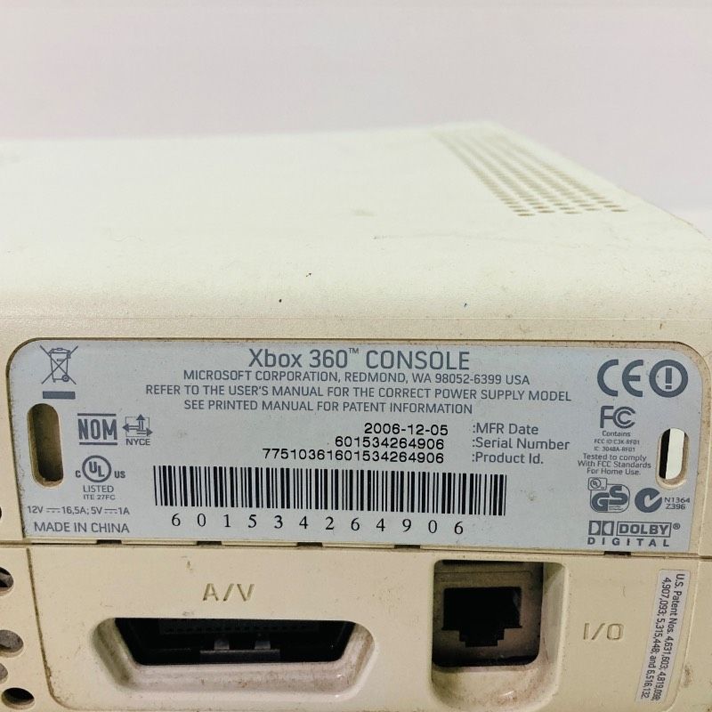 ジャンク】マイクロソフト xbox360 console クロムハウンズ モデル