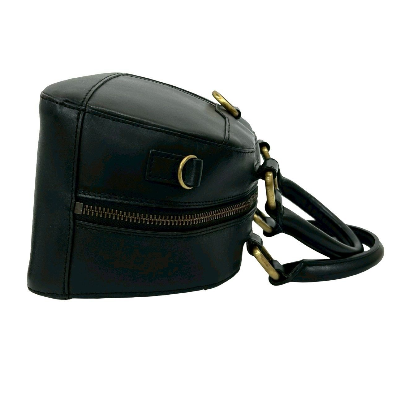 極 美品 希少品 BURBERRY バーバリー ロゴ 刻印 金具 レザー 本革 2way 