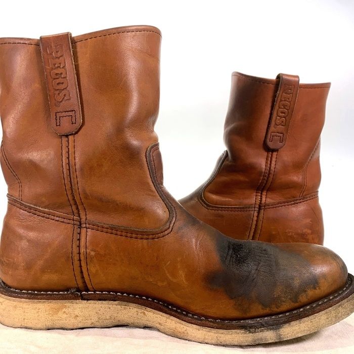 RED WING レッドウィング PECOS BOOTS ペコスブーツ 866 ブラウン Size