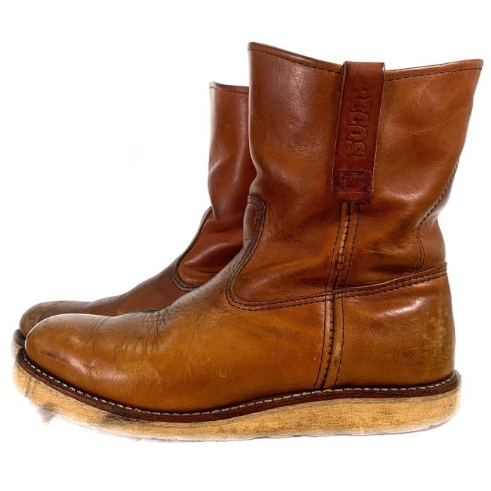 RED WING レッドウィング PECOS BOOTS ペコスブーツ 866 ブラウン Size
