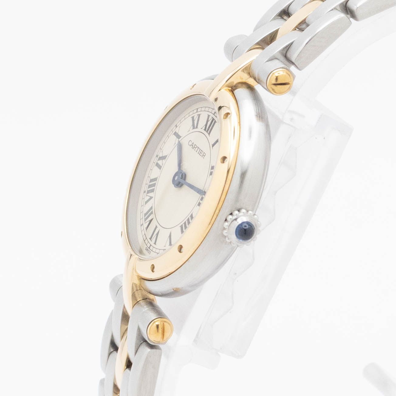 カルティエ Cartier パンテール ヴァンドーム W25030B5 Cartier Vendome  クォーツ 腕時計 レディース アイボリー カルティエ Cartier パンテール ヴァンドーム W25030B5 Cartier