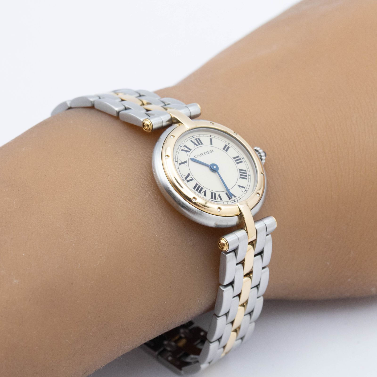 カルティエ Cartier パンテール ヴァンドーム W25030B5 Cartier Vendome  クォーツ 腕時計 レディース アイボリー カルティエ Cartier パンテール ヴァンドーム W25030B5 Cartier