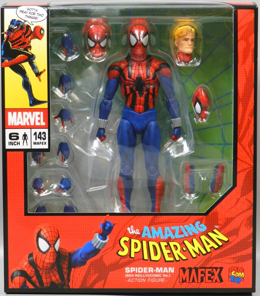 メディコム トイ MAFEX SPIDER MAN (BEN REILLY) (COMIC Ver.) 143 THE