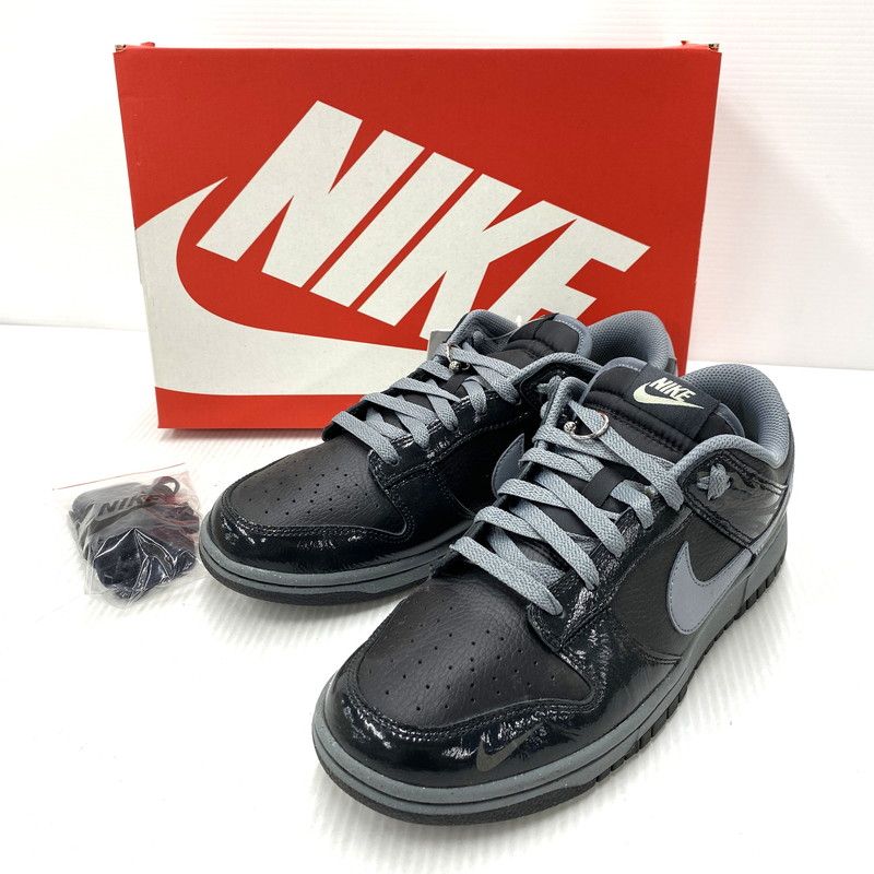 【品】NIKE ナイキ DUNK LOW RETRO QS FZ3053-001 ダンク ロー レトロ QS スニーカー シューズ 靴 【160-260416-as-02-izu】