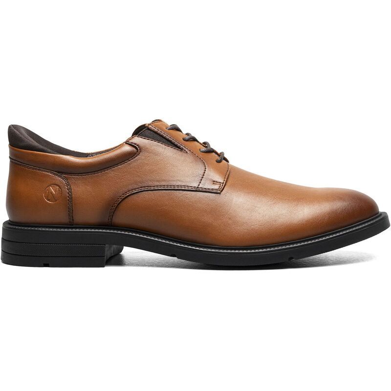 ノンブッシュ メンズ シューズ オックスフォード Nunn Bush KoreZ Icon Mens Plain Toe Oxford Shoe Cognac