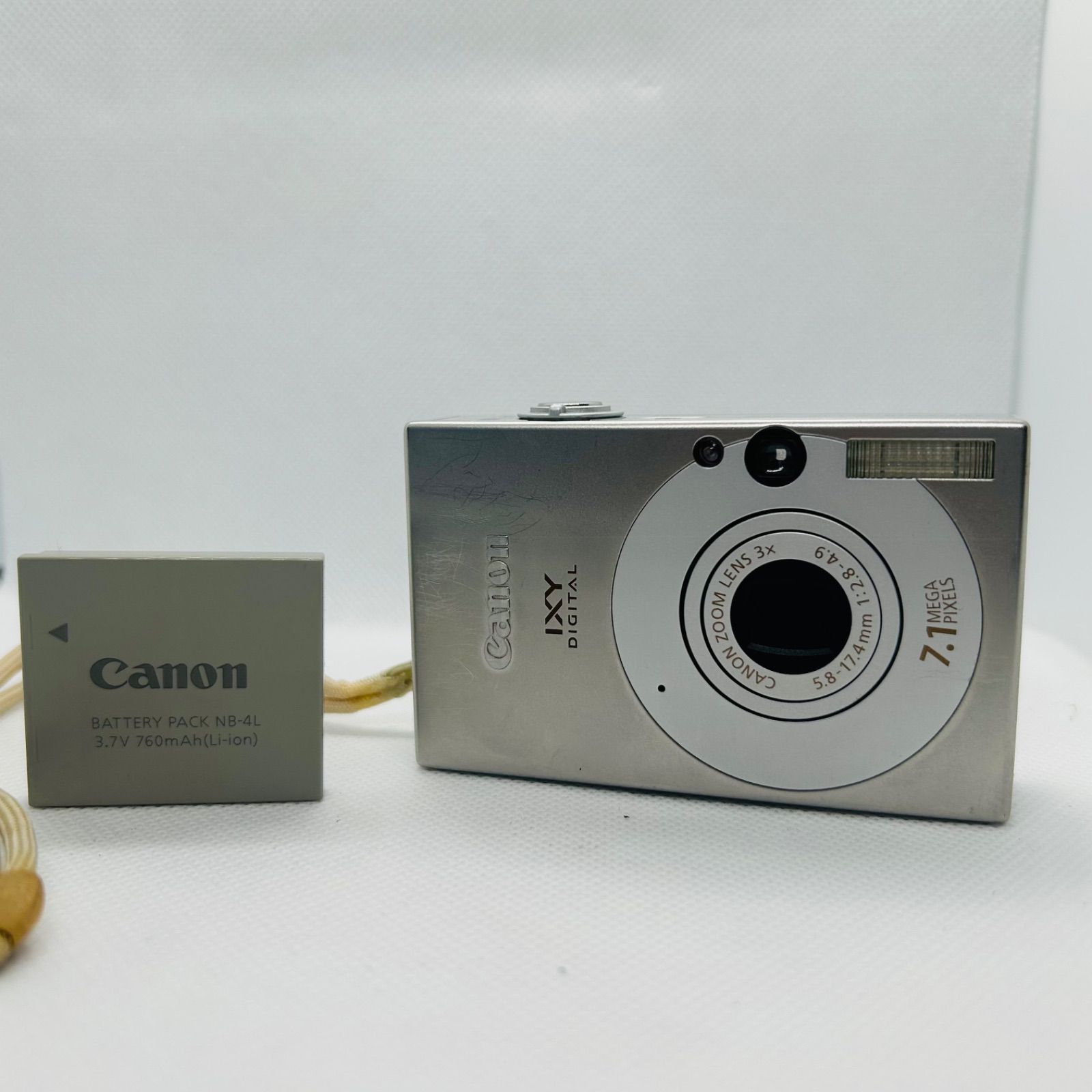キャノン Canon IXY 10S シルバー デジカメ 動作確認済み 【公式通販】