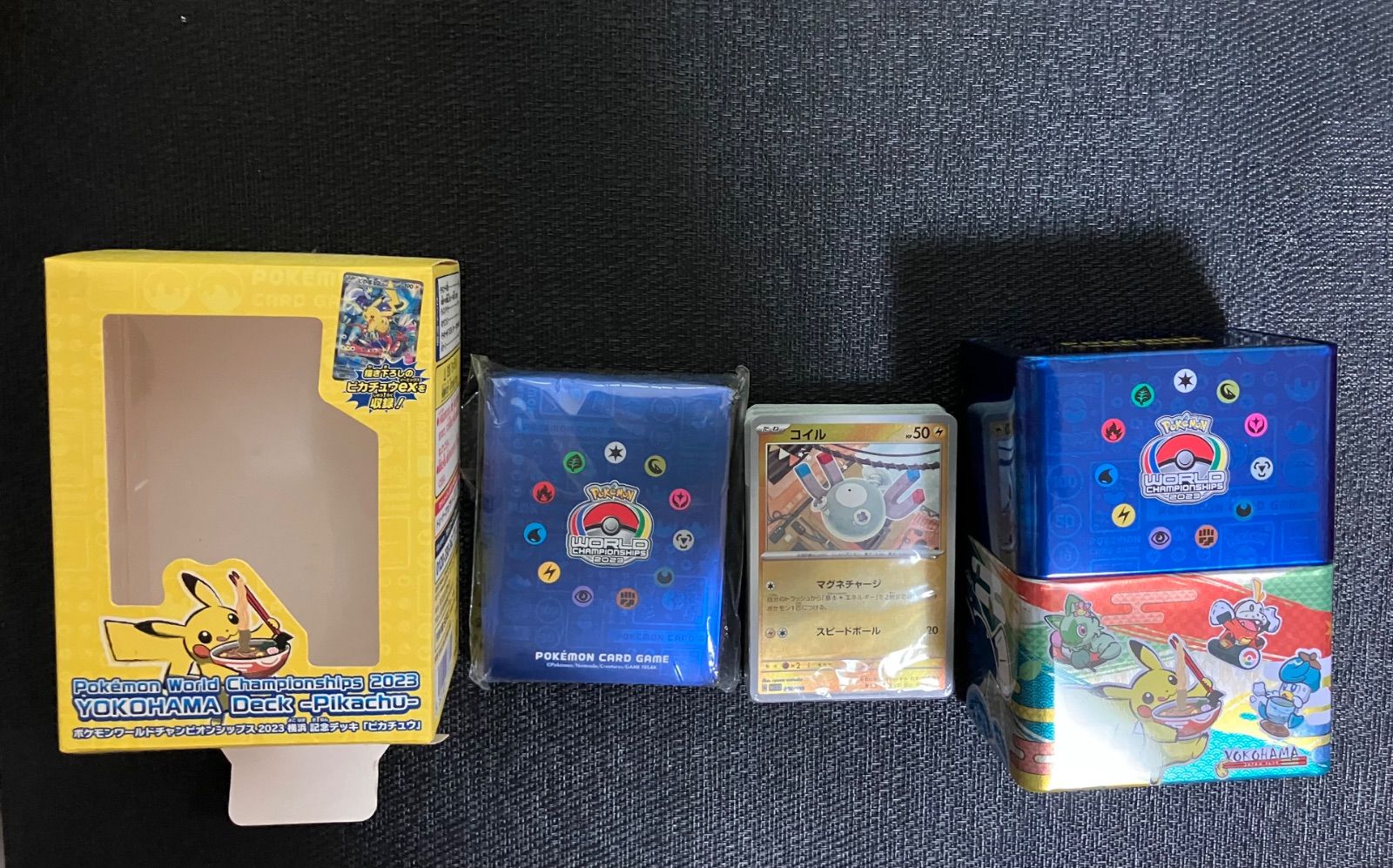 ポケモンカードWCS2023 横浜記念デッキ サプライ プロモとコインなし 